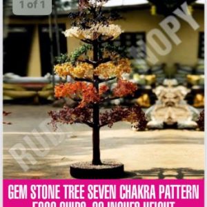 Gem Stone Tree Seven Chakra